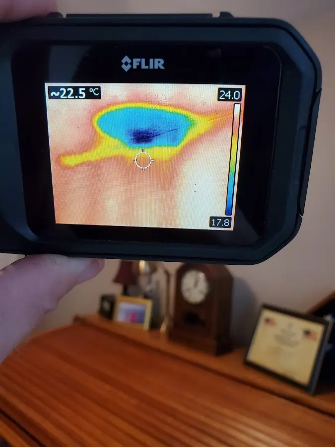 Thermal imaging inspection for water damage in Eatontown